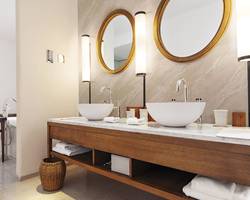 Modern bathroom interior
