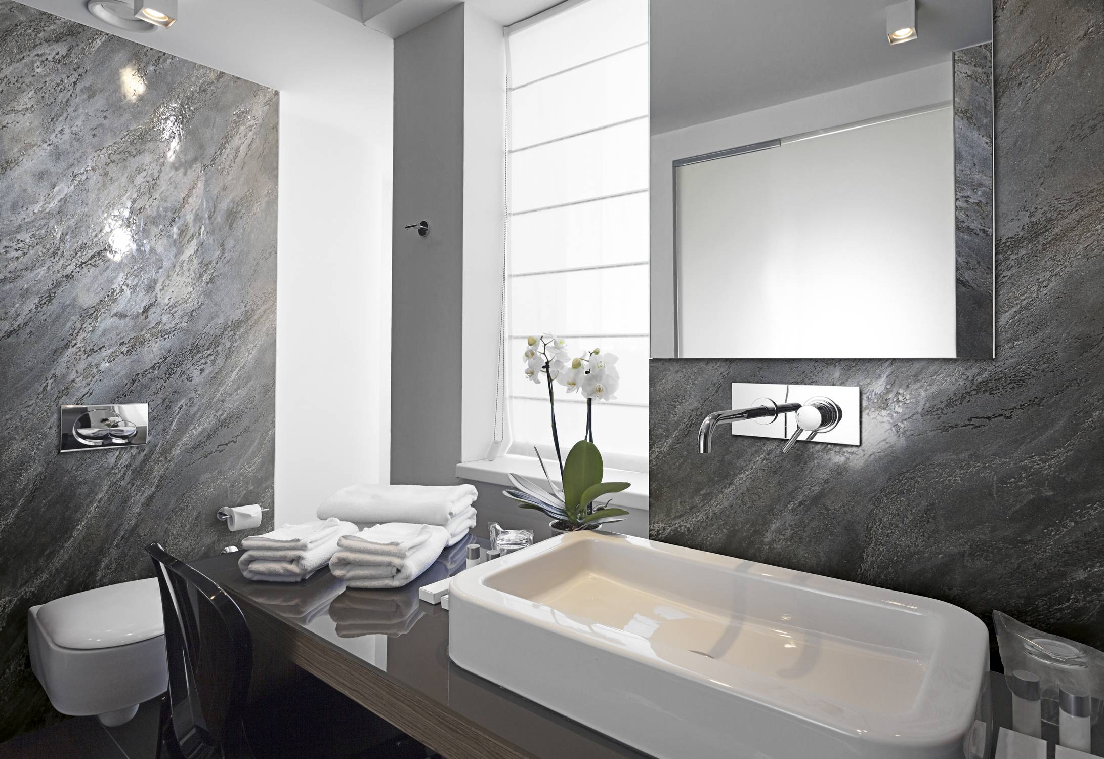 Modern bathroom interior